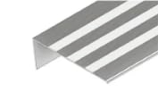 Aluminum Stair Nosing 36" – Heavy-Duty Stair Edge Protector, Non-Slip Stair Nose Molding, Scratch-Resistant Stair Sill Trim for Safety & Durability (Mill)