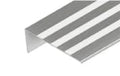 Aluminum Stair Nosing 36" – Heavy-Duty Stair Edge Protector, Non-Slip Stair Nose Molding, Scratch-Resistant Stair Sill Trim for Safety & Durability (Mill)