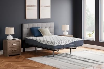 Signature Design by Ashley 10 Inch Chime Elite 2.0 Firm Green Tea Memory Foam Mattress for Cool Sleep and Pressure Relief, California King, Fiberglass Free, Mattress In A Box