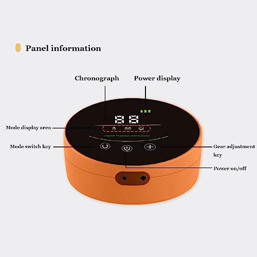 Rechargeable Electric Finger Exercise Device for Stroke Recovery, Hemiplegia & Dystonia Therapy, Hand Function Rehabilitation Equipment for Finger Training