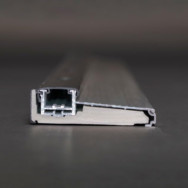 Adjustable Aluminum Threshold – Extra Short Width with Hidden Screws, Adapts to Any Height, Heavy-Duty for Residential & Commercial Use, Available in Multiple Sizes (Mill Finish, 72 inch)