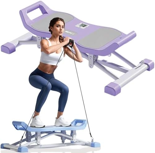 Stridon Balance Board with LCD Monitor - Ski Balance Trainer, 330 Lbs Capacity, Portable Waist Twister & Resistance Bands for Full Body Workouts, Improve Stability & Core Strength