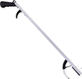 Extra Long Easy Grip Reacher Grabber Tool for Reaching 32 inch Light Weight Picker Upper Stick with Pull Trigger Handgrip, Hook and Magnetic Tip for Post Surgery, Seniors, Cleaning Trash (1)