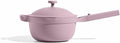 Our Place Mini Perfect Pot | 2.5 Qt Ceramic Pot with Lid & Spatula | Patented 8-in-1, PFAS-Free Nonstick, Non-Toxic Cookware | Induction & Oven-Safe up to 450°F | Lavender