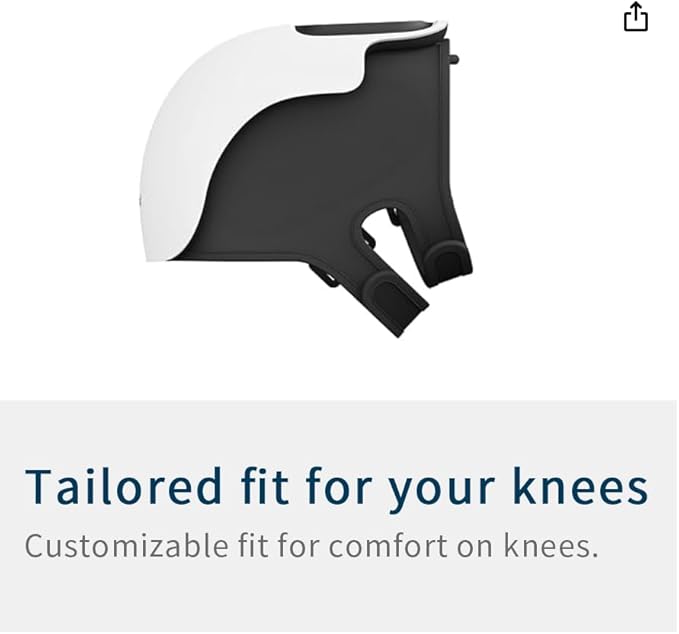 Nobol PhysioFlex Portable Warm Up & Recovery Knee Massager – Cordless Red & Infrared Light, Heat & Vibration Therapy to Restore Comfort, Rebuild Strength & Keep You Moving