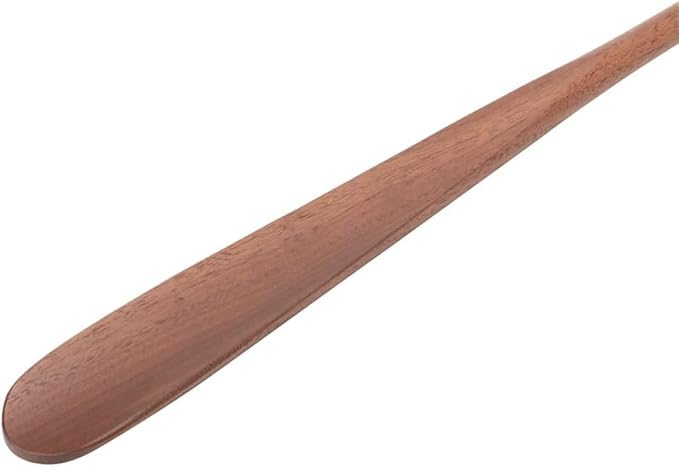 SASAHARA Shoehorn Maru 26 Inch with Stand, Long Handle, Wooden Shoehorn, Made in Japan, Shoehorn, Brown Color, Walnut Wood