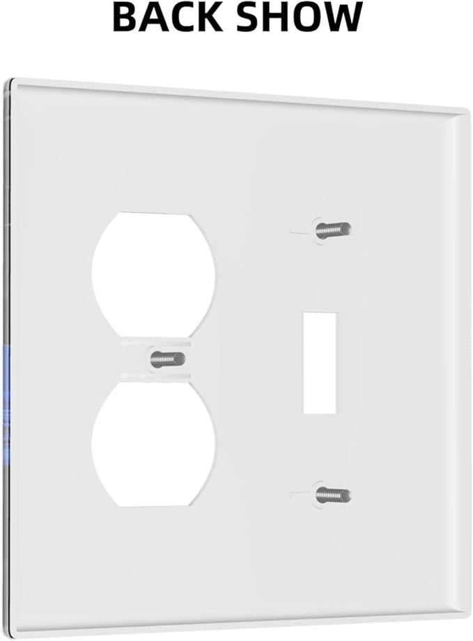 Decorative Light Switch Cover Plate Blue Rose Thankful Grateful Blessed 2 Gang Outlet Covers 1 Toggle 1 Duplex Wall Plate Decorate Electrical Switch Plate Covers for Bedroom Bathroom Decor