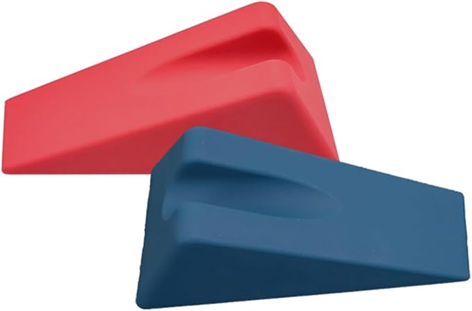 Physical Therapy Wedge Pad OT PT - Sturdy Durable Triangle Wedge for Spinal Discomfort Relax and Massage (Blue)