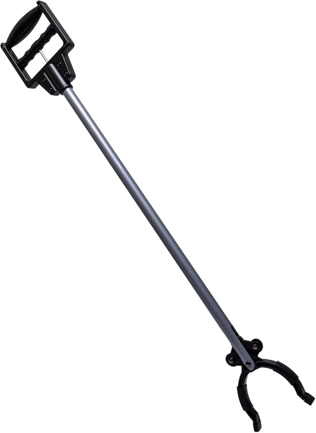 31’’ Grabber Reacher Tool - Heavy Duty 5 lb. Weight Capacity Reaching Picker Upper Stick with Full handgrip for Post Surgery, Seniors, Cleaning Trash (36)