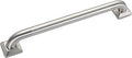 joyrain 500lb Capacity Stainless Steel Grab Bar - Heavy Duty Bathroom Safety Rail for Elderly, Anti-Slip Shower Handle, ADA Compliant (Peened, 24 inch)