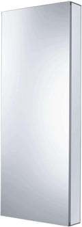 Fine Fixtures Bathroom Medicine Cabinet, Aluminum, Recessed/Surface Mount, 15" x 40", Right/Left Hinged, Mirrored Interior