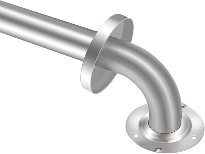 18 Inch Shower Grab Bar 2 Pack Brushed Nickel SUS304 Safety Bathroom Grab Bars with Concealed Screws, 500lbs Support Assist Bath Handle Balance Bar for Handicap Elderly Pregnant