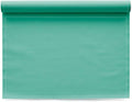 MY DRAP Washable and Reusable Cloth Placemat - 17.7 x 12.6 in (12 Per Roll, Cotton Aquamarine)