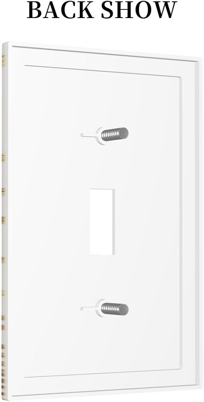 Mid Century Boho Golden Sun Sunrise Sunset Decorative Light Switch Cover 1 Gang Single Toggle Device Electrical Faceplate Switchplates Decorator Outlet Wall Plate for Bed Room Living Room Decor