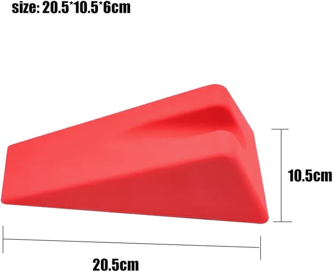 Physical Therapy Wedge Pad OT PT - Sturdy Durable Triangle Wedge for Spinal Discomfort Relax and Massage (Blue)