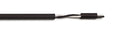26AWG 2 Conductor Wire Cable (UL2464) - High Flexible Tinned Copper Unshielded Alarm Security Burglar LED Power - for Low Voltage Installations (Matte Black 100FT)