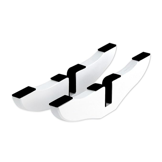 WELLAND Support Feet for 360 Degree Configurable Gate Collection, White, A Pair
