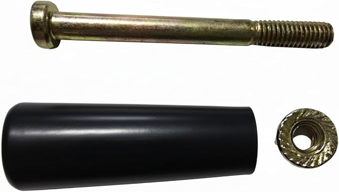Revolving Handle M12 * P 1.75mm, L- 4.72" Knob Grip, Metric Thread, Swivel Handwheel with Fixing Nut, Made, Korea