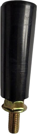Revolving Hand Knob Crank HandWheel M6 Male Threaded Stem L-6cm Black for Boat Trailer Jack-Woodworking-Cutting Machine-Tailstock-Table Saw-Milling-Lathe-Tailstock-Filling Machinery Part