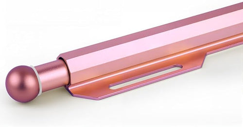 12" Valet Rod for Closet Pull Out, Adjustable extending closet rod, Standard Retractable closet rod organization rack, Valet Clothing Hanger Rods Extender for Wardrobe Laundry Bathroom (Pink)