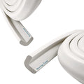 Roving Cove HeftyFit Edge Protector for Baby Proofing (12ft Large Edge Only), Heavy-Duty Soft Furniture Edge Bumper Guards, Desk Edge Cushion, Wall Corner Covers, 3M Adhesive, Oyster White (Off White)