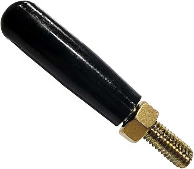 Revolving Handle M12 * P 1.75mm, L- 4.72" Knob Grip, Metric Thread, Swivel Handwheel with Fixing Nut, Made, Korea