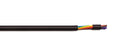 22AWG 10 Conductor Wire Cable (UL2464) - High Flexible Tinned Copper Unshielded Alarm Security Burglar LED Power - for Low Voltage Installations (Matte Black 50FT)