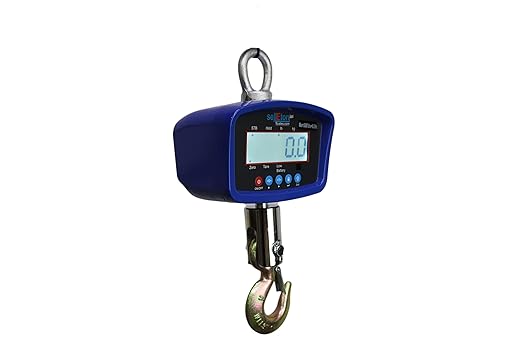 SellEton SL-924 Industrial/Warehouse Digital Medium General Purpose Crane Scale with LCD Display Screen 3000 lb x 0.5 lb