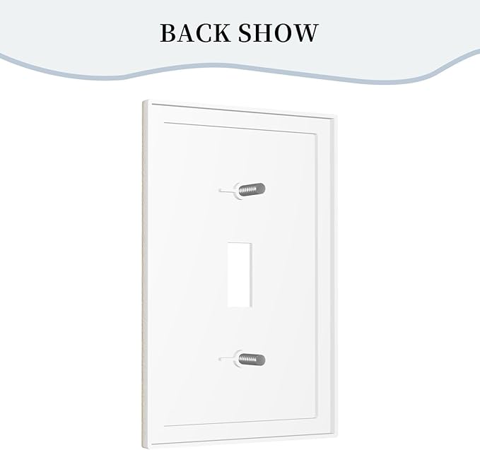 Decorative Light Switch Covers Boho Beige Navy Blue Medallion 1 Gang Light Switch Cover Plate Single Toggle Wall Plate Outlet Covers Wall Plate Dimmer Faceplate for Country Bathroom Bedroom
