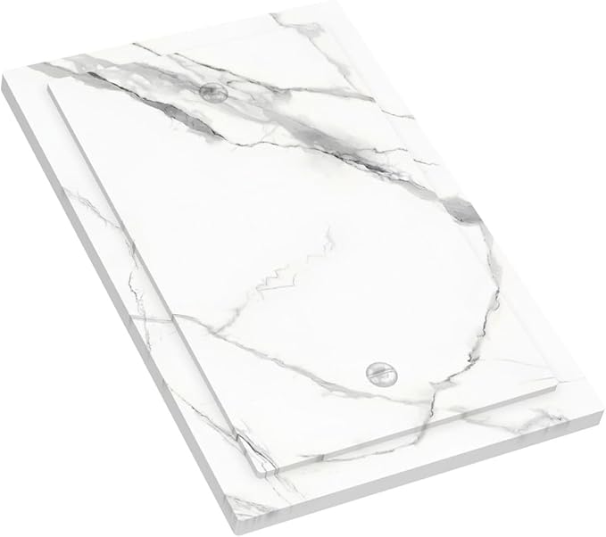 White Marble Abstract Luxurious Print Light Switch Cover Plate 1 Gang No Device Blank Electrical Wall Plates Faceplate Decorative Switch Plate Covers for Bathroom Kitchen Home Decor