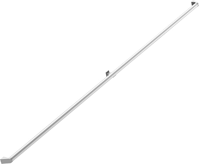 Handrails mounting Auxiliary Bracket， Rust Free. (Anodized Silver, Additional Auxiliary Bracket 1pcs)