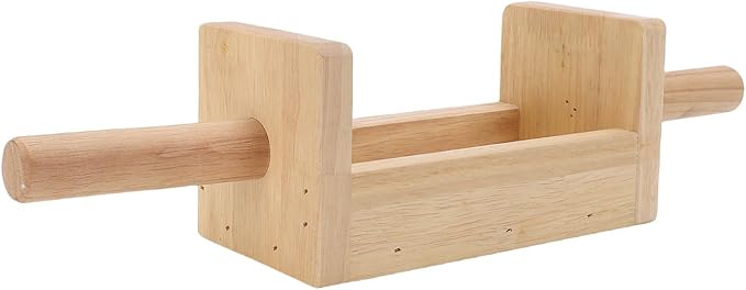 Brrnoo Wooden Balance Board, Sanded Wood Arm Trainer for Muscle Strength and Coordination, with Textured Finish for Joints Mobility, Compact Finger Training Device for Home and Travel