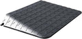 Rubber Wheelchair Threshold Ramp, 1"/1.5"/2"/2.5"/3"/3.5"/4" Rise Options, Wheelchair Ramp 7000Lbs Load Capacity, Non-Slip Textured Surface for Wheelchairs, Scooters (4.0" Rise)