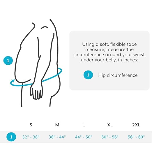 BraceAbility Obesity Belt Stomach Holder - Men and Women's Plus Size Belly Support Band Girdle for Hanging Stomach Pain, Pendulous Abdominal Support, Lower Tummy Fat Lifter Pannus Sling (Medium)