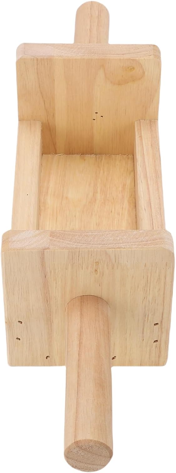 Brrnoo Wooden Balance Board, Sanded Wood Arm Trainer for Muscle Strength and Coordination, with Textured Finish for Joints Mobility, Compact Finger Training Device for Home and Travel