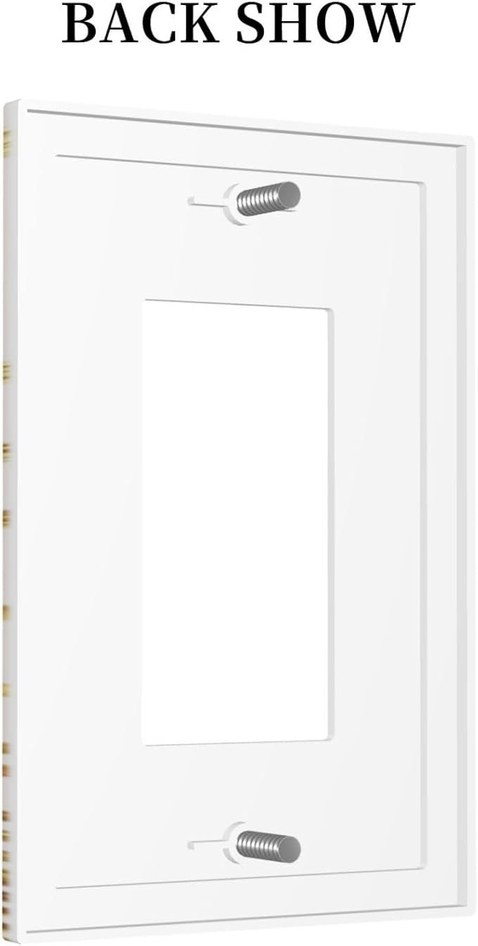 Mid Century Boho Golden Sun Sunrise Sunset Decorative Outlet Covers 1 Gang Single Rocker Light Switch Cover Plate Wall Plates GFCI Faceplate for Bed Room Living Room Decor