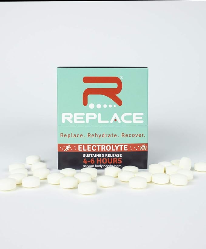 Replace by Endur Supplement, Electrolyte Replacement & Hydration Support, Helps You Stay Active & Energized, Sustained-Release, 10 Packets