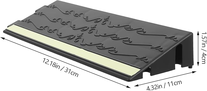Indoor Rubber Threshold Ramp Pad for Home Glow in The Dark Robot Vacuum Threshold Ramp