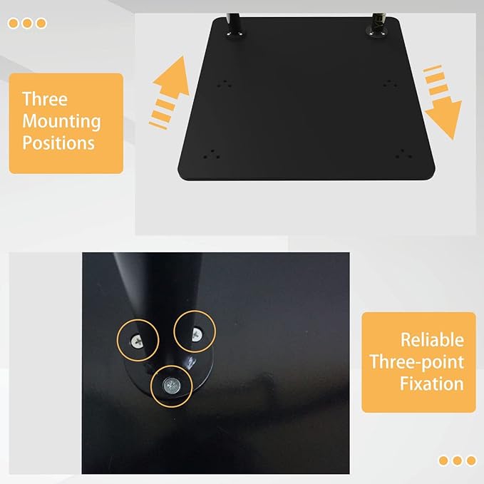 YEEZOO Chair & Couch Stand Assist bar, Stand Assist Rail with Non-Slip Covers, Four Heights Heavy Duty Assist bar for Seniors Elderly, Adults and Others who Need Extra Help(Polished Black)