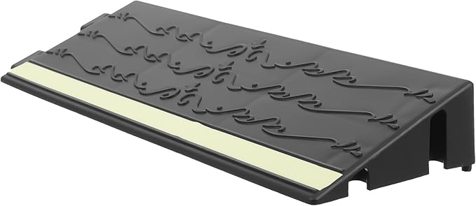 Indoor Rubber Threshold Ramp Pad Glow in The Dark Threshold Ramp for Robot Cleaner Home Entrance