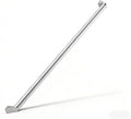 11 FT Handrails for Indoor Stairs,Railings，Outdoor Stairs Handrail，Modern Aluminum Handrail Set, Wall Mounted，Wall Return Bracket More Safety, Rust Free. (Anodized Silver, 11 FT)