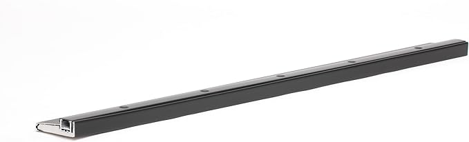 Adjustable Aluminum Threshold – Extra Short Width with Hidden Screws, Adapts to Any Height, Heavy-Duty for Residential & Commercial Use, Available in Multiple Sizes (Black, 72 inch)