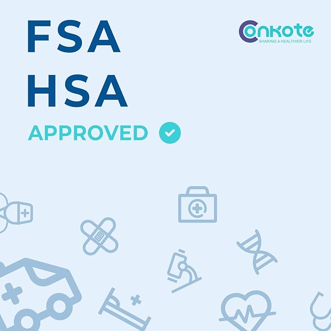 Conkote 10 Pack Foam Dressings Sterile Non-Adhesive Pads for Exudating Wounds 4"x4", FSA or HSA Highly Absorbent Waterproof Dressings for Wound Care, Ulcers, Post Op Trauma, Injuries, Burn