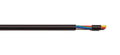 20AWG 12 Conductor Wire Cable (UL2464) - High Flexible Tinned Copper Unshielded Alarm Security Burglar LED Power - for Low Voltage Installations (Matte Black 50FT)