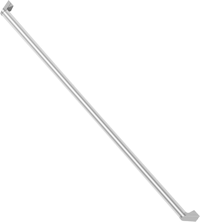 9 FT Handrails for Indoor Stairs,Railings，Outdoor Stairs Handrail，Modern Aluminum Handrail Set, Wall Mounted，Wall Return Bracket More Safety, Rust Free. (Anodized Silver, 9 FT)