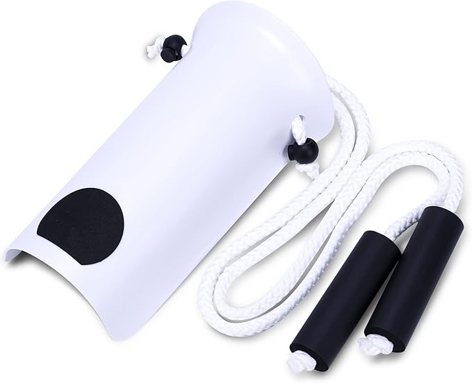 Sock Aid - Wide 3.93" Sock Aid with Foam Handles, Sock Aide Device for Seniors, Sock Helper Easy On Easy Off, White