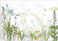 Wild Flower Dragonfly 3 Gang Toggle Light Switch Cover Plates Decorative Electric Outlet Covers Decorator Wall Switch Plate Receptacle Plug Covers 6.38 * 4.5 Inches