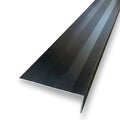Aluminum Stair Nosing 36" – Heavy-Duty Stair Edge Protector, Non-Slip Stair Nose Molding, Scratch-Resistant Stair Sill Trim for Safety & Durability (Black)
