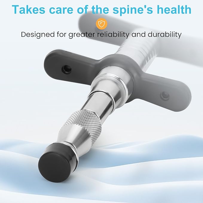 Dreamtrue Adjustable Chiropractic Adjusting Tool, Chiropractor Massage Tool for Face, Joint Pain and More Effective, 0-280N