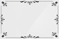 Acrylic Dry Erase Board for Wall with Stylish Border - Shipped Next Day, Made in USA, Non-Magnetic Whiteboard, Wall Mounted Board, Easy to Clean (White - 24x30)